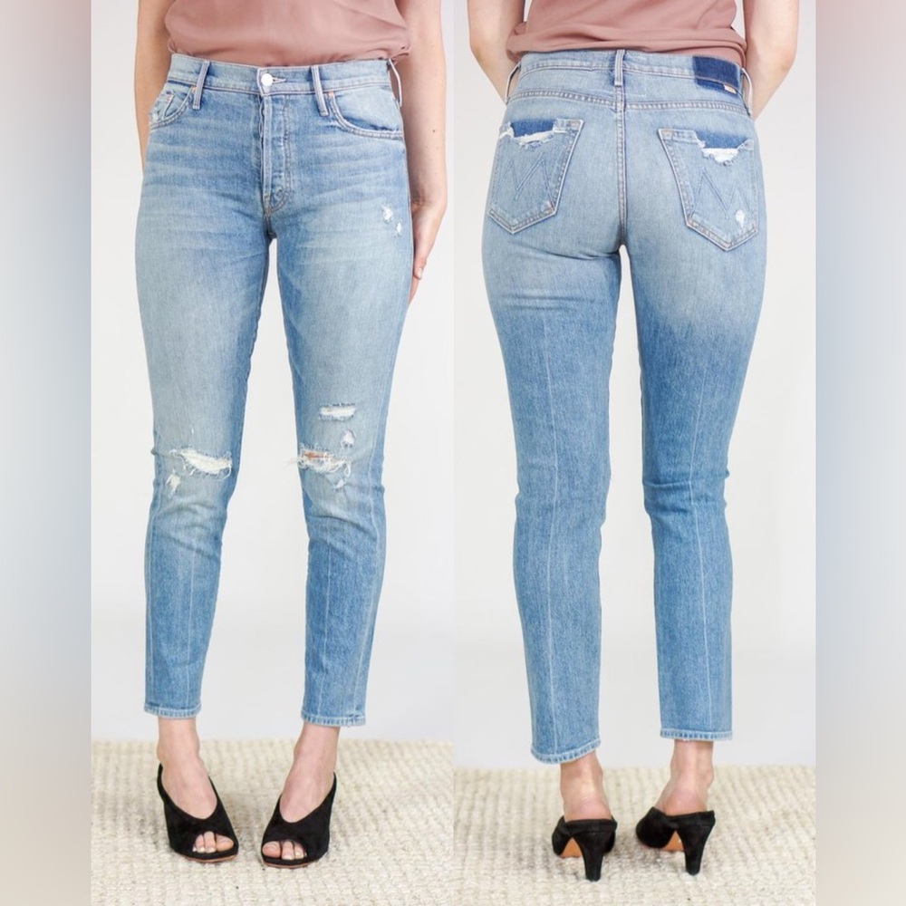 Mother Superior The Stinger Flood jeans High as The Heavens Size 26